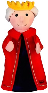 Sterntaler Handpuppe König