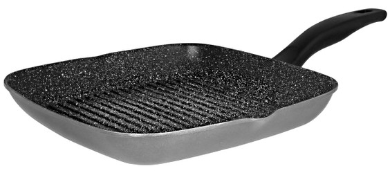 Stoneline Grillpfanne mit 2 Ausgüssen 28 x 28 cm