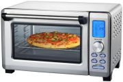 Syntrox Backofen mit Umluft und Drehspieß 23 l Edelstahl