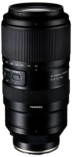 Tamron 50-400 mm F4.5-6.3 DI III VC VXD