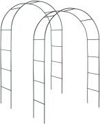 tectake 2x Rosenbögen 240 x 140 cm (402660)
