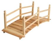 TecTake Gartenbrücke 137 cm