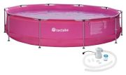 TecTake Swimming Pool mit Stahlrahmen und Filterpumpe Ø 360 x 76 cm TecTake Swimming Pool mit Stahlrahmen und Filterpumpe Ø 360 x 76 cm