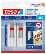 Tesa Powerstripes Verstellbare Klebeschraube Fliesen & Metall 3 kg