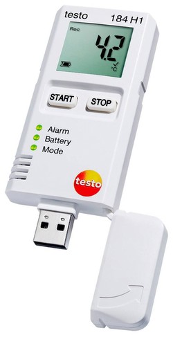 Testo 184 H1 - Datenlogger Luftfeuchtigkeit und Temperatur (0572 1845)