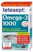 Tetesept Omega-3 1000 Kapseln 80 Stk.