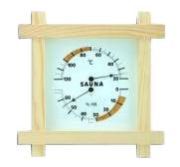 TFA Sauna-Hygrometer 40.1008