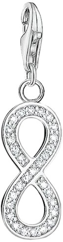 Thomas Sabo Charm-Anhänger Infinity weiß (1132-051-14) Thomas Sabo Charm-Anhänger Infinity weiß (1132-051-14)