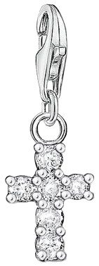 Thomas Sabo Charm-Anhänger Kreuz weiß (0054-051-14) Thomas Sabo Charm-Anhänger Kreuz weiß (0054-051-14)
