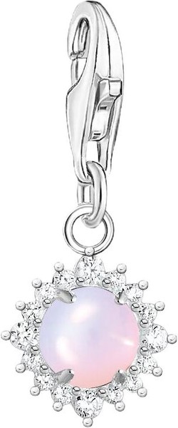 Thomas Sabo Charm-Anhänger opalfarbener Stein (1866-166-7) Thomas Sabo Charm-Anhänger opalfarbener Stein (1866-166-7)