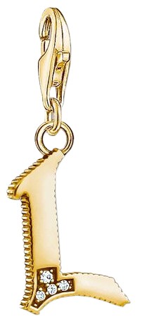 Thomas Sabo Charm-Anhänger Buchstabe L gold (1618-414-39) Thomas Sabo Charm-Anhänger Buchstabe L gold (1618-414-39)