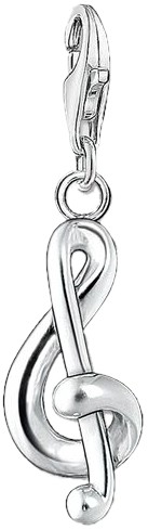 Thomas Sabo Charm-Anhänger Notenschlüssel silber (0845-001-12) Thomas Sabo Charm-Anhänger Notenschlüssel silber (0845-001-12)