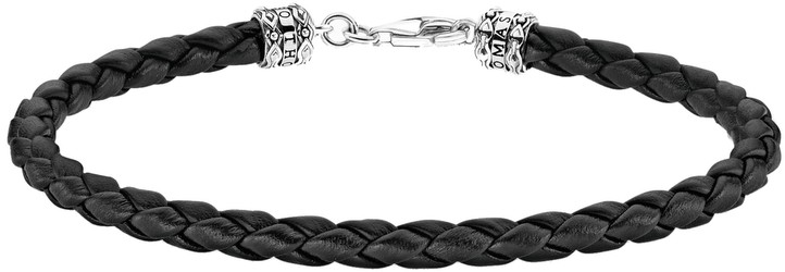 Thomas Sabo Lederarmband schwarz 19 cm (A2011-682-11)