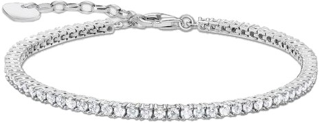 Thomas Sabo Tennis-Armband silber weiß (A2021-051-14) Thomas Sabo Tennis-Armband silber weiß (A2021-051-14)