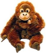 Toptoy WWF Orang Utan Mama mit Baby