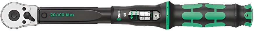 Wera Click-Torque C 2 Drehmomentschlüssel mit Umschaltknarre