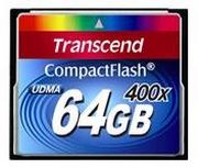 Transcend CompactFlash Card 400x 64GB