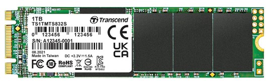 Transcend MTS832S M.2 SSD 1TB (TS1TMTS832S)