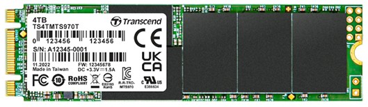 Transcend MTS970T M.2 SSD 128GB (TS128GMTS970T)