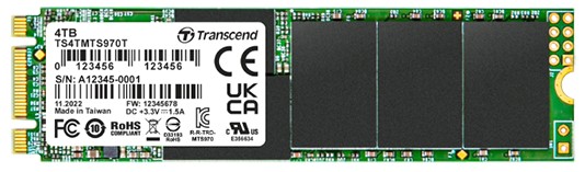 Transcend MTS970T M.2 SSD 256GB (TS256GMTS970T)