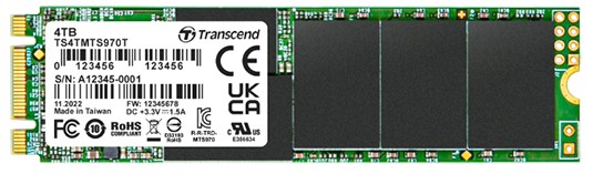 Transcend MTS970T M.2 SSD 512GB (TS512GMTS970T)