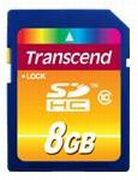 Transcend SDHC 8GB Class 10 (TS8GSDHC10)
