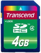 Transcend SDHC 4GB Class 4 (TS4GSDHC4)