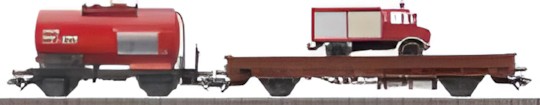 Trix Wagenset ÖBB-Bahnfeuerwehr 24505