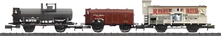 Trix Set mit 3 Güterwagen "Baden" 15063