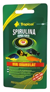 Tropical Spirulina 36% Mini Granulat 80 g Tropical Spirulina 36% Mini Granulat 80 g