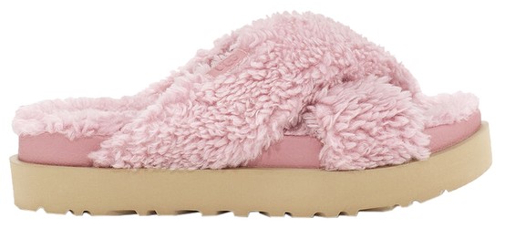 UGG Fuzz Sugar Cross Slide