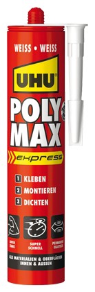 UHU Poly Max express weiss 425 g