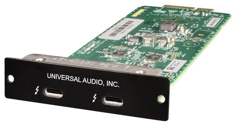 Universal Audio Thunderbolt 3 Option Card
