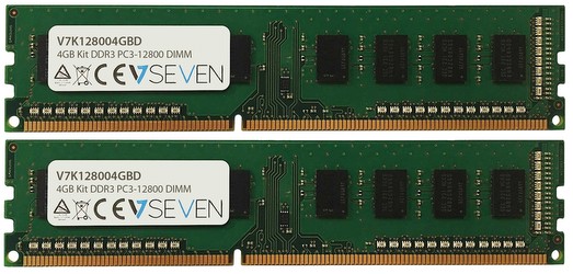 V7 DDR3-1600 4GB DIMM Desktop Memory Kit (V7K128004GBD)