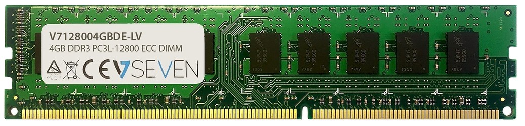 V7 DDR3-1600 4GB ECC DIMM Server Memory (V7128004GBDE-LV)