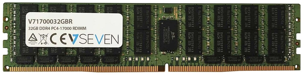 V7 DDR4-2133 32GB REG Server Memory (V71700032GBR)