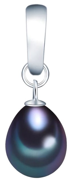 Valero Pearls Anhänger Süßwasser-Zuchtperle pfauenblau Valero Pearls Anhänger Süßwasser-Zuchtperle pfauenblau