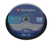 Verbatim BD-R SL 25GB 6x 10er Spindel 43742