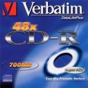 Verbatim CD-R 700MB 48x 10er JC