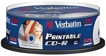 Verbatim CD-R 700MB 52x 25er 43439