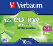 Verbatim CD-RW 12x 10 Stk. 43148