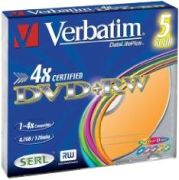 Verbatim DVD+RW 4.7GB 4x 5er 43297 Verbatim DVD+RW 4.7GB 4x 5er 43297