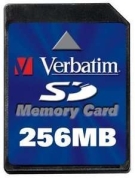 Verbatim Secure Digital Card (SD) 256MB