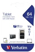 Verbatim Tablet U1 microSDXC-Karte 64GB (44060)