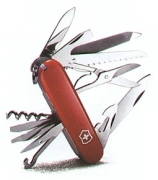 Victorinox Synergy X - das frühere Soldatensackmesser mit Schere und Feststellklinge