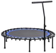vidaXL Fitness Trampolin mit Griff 122 cm rund vidaXL Fitness Trampolin mit Griff 122 cm rund