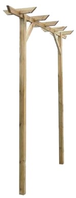 vidaXL Gartenpergola 200 x 40 x 205 cm (41663)