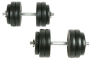 vidaXL Hantel Set 30 kg (90235)