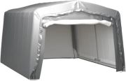 vidaXL Lagerzelt Stahl 370 x 370 cm