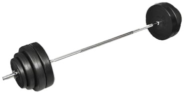 vidaXL Langhantel mit Gewichten Set 60 kg (90372)